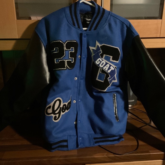 Sneaker gallery Other - Black and royal blue unisex varsity jacket. Sale